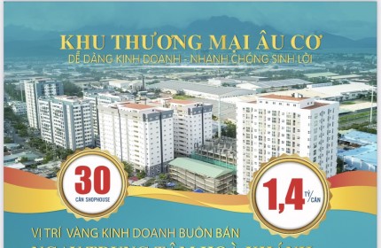 KHU THƯƠNG MẠI ÂU CƠ 1 VỐN 4 LỜI